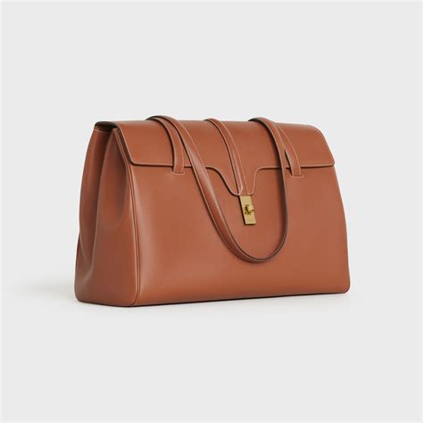 celine bag large size|Celine soft bare leather bag.